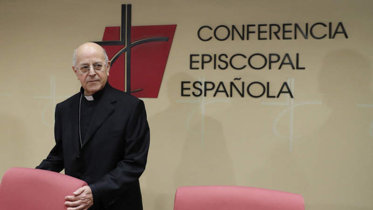 El presidente de la Conferencia Episcopal, Ricardo Blázquez. JUAN CARLOS HIDALGO