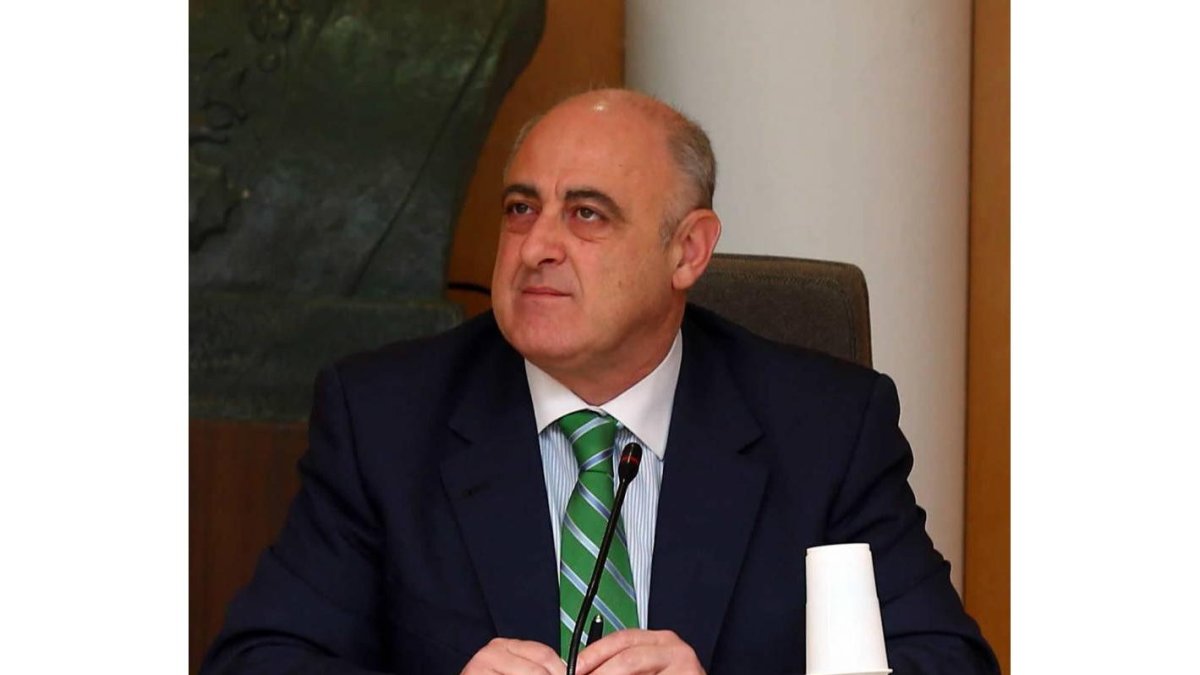 El alcalde de San Andrés, Gregorio Chamorro.