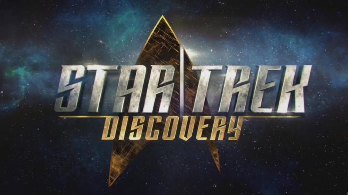 Imagen de presentación de la nueva versión de 'Star Trek', titulada 'Star Trek Discovery'.