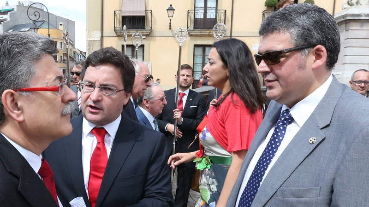 Manuel Á. Fernández, Cielo González y José A. Fresno.