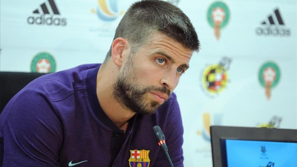El azulgrana Gerard Piqué.