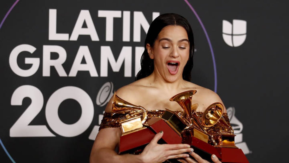 La cantante Rosalía. CAROLINE BREHMAN