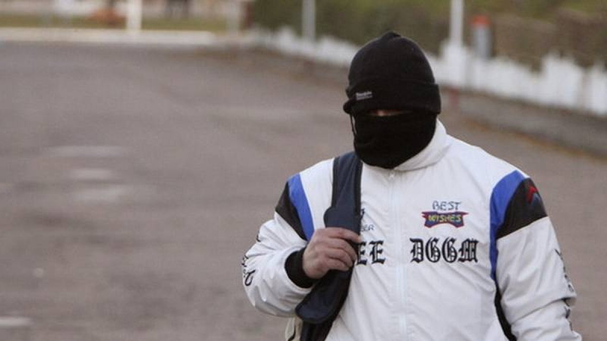 Miguel Ricart, el pasado 29 de noviembre, cuando salió de la prisión de Herrera de la Mancha (Ciudad Real).