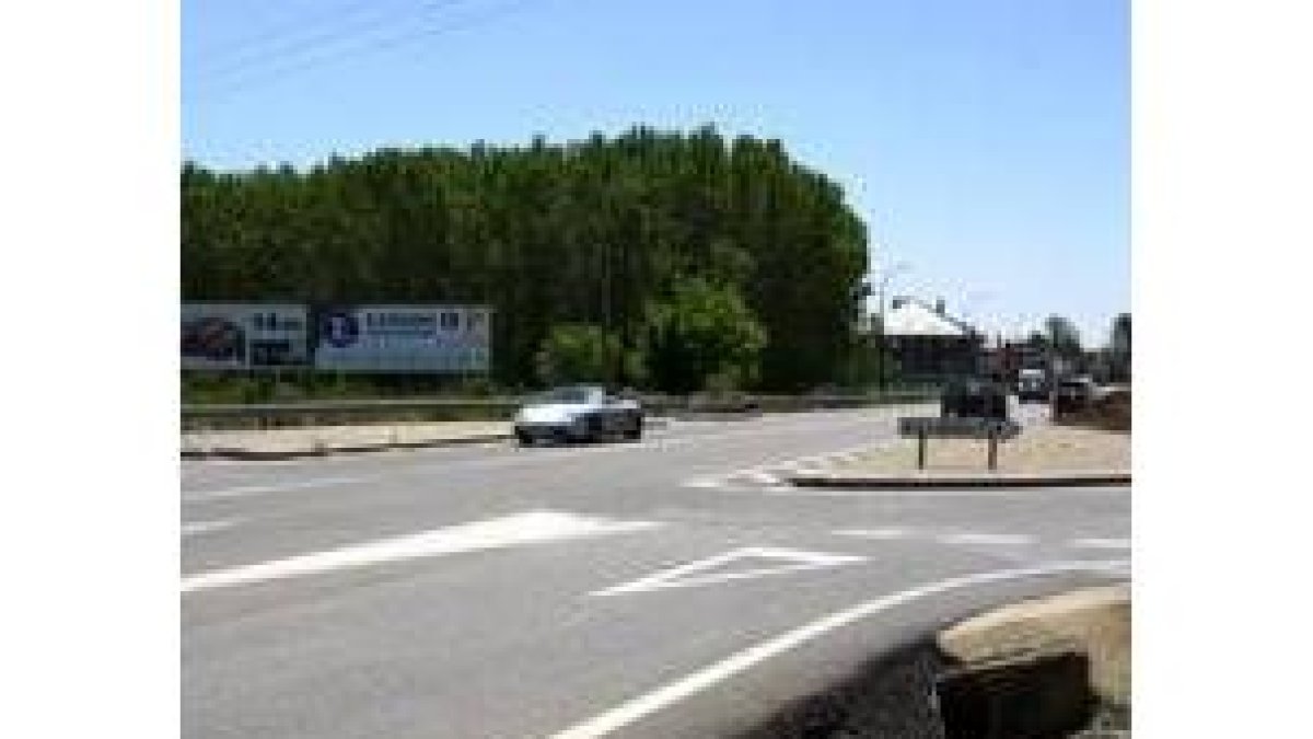 El cruce de Villabalter es uno de los puntos más peligrosos del municipio