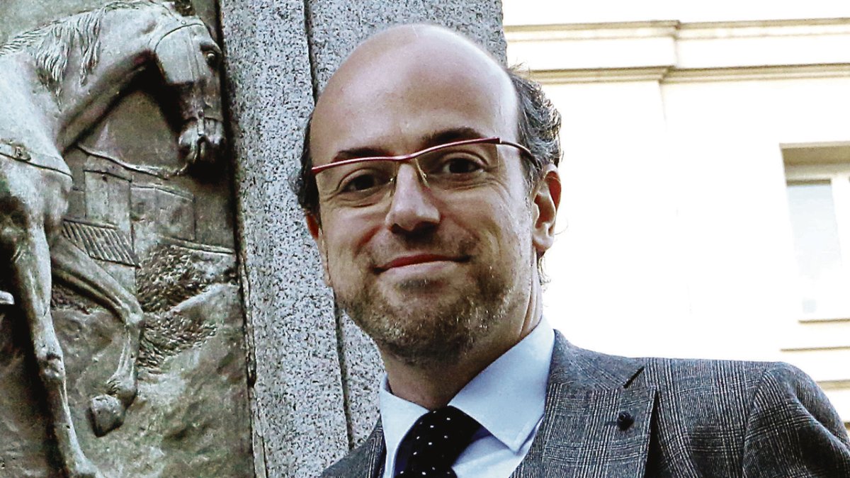 El jurista leonés, Diego García Paz presenta su último libro. BENITO ORDÓÑEZ
