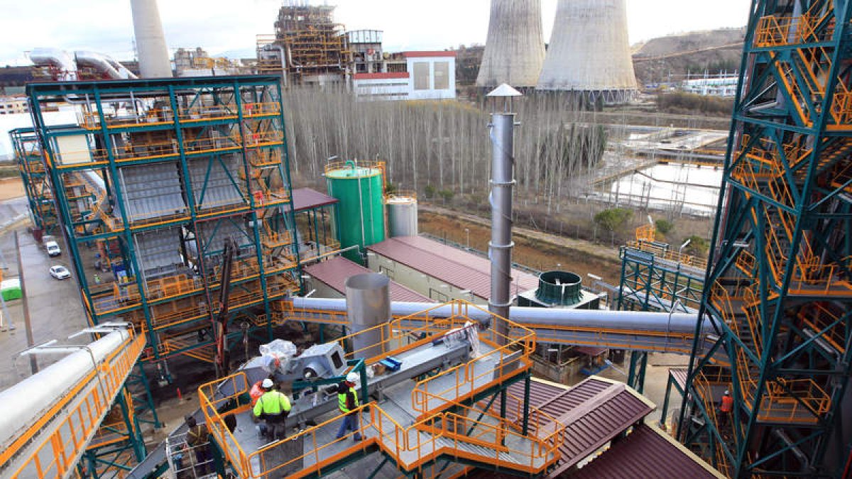 Planta de captura de CO2 de la Ciuden en Cubillos del Sil, en una imagen de archivo.