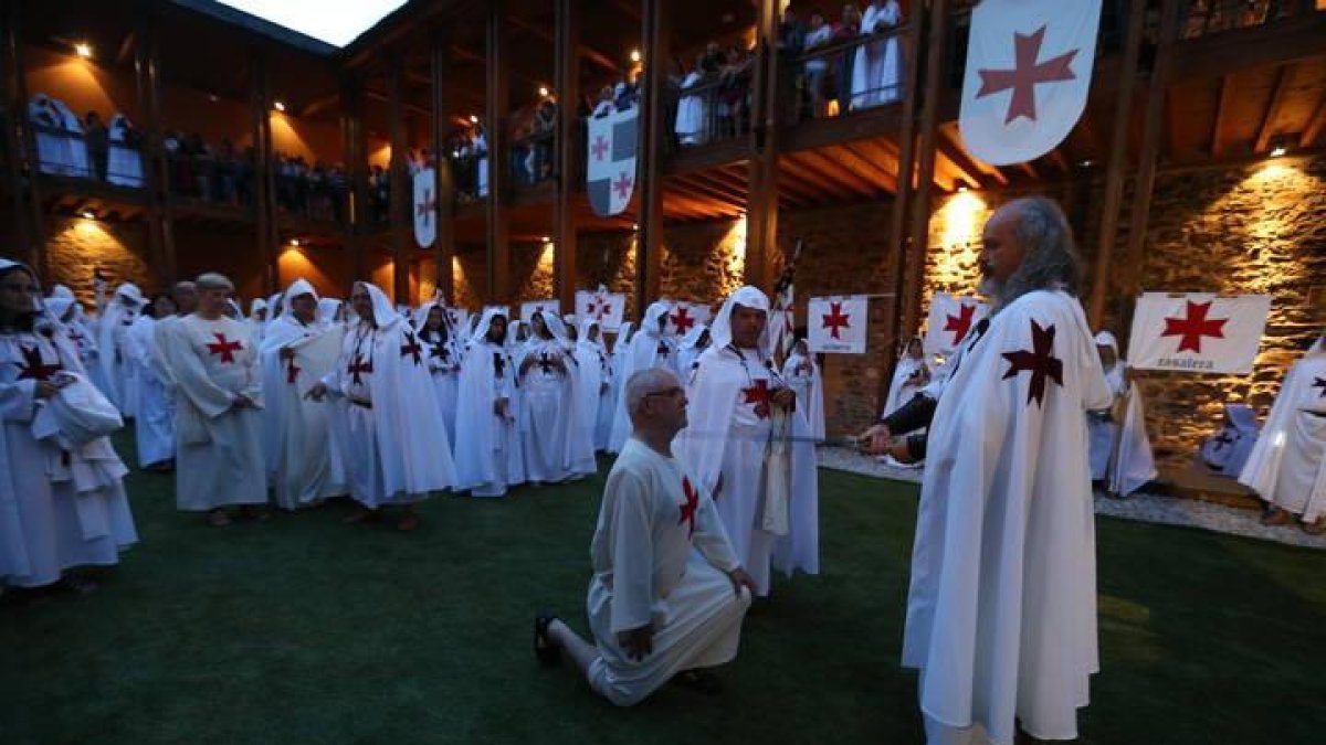 La moche templaria es uno de los actos con más tradición en Ponferrada