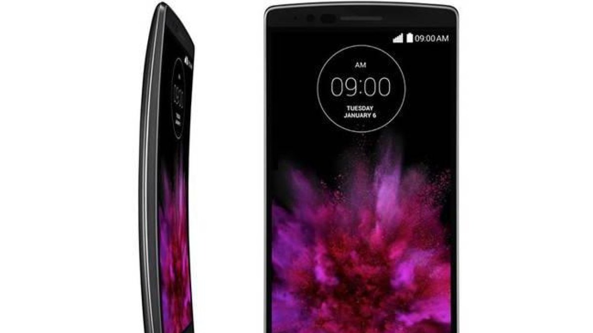 El LG G Flex 2.