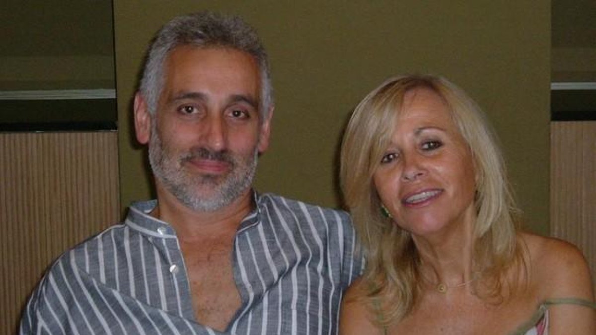 Joan y Carme, marido y mujer, asesino y víctima, poco antes del crimen.