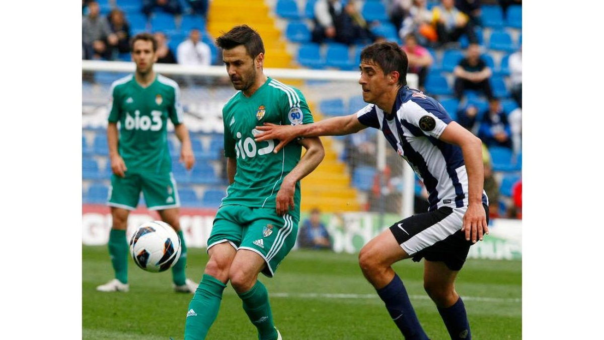 La imagen corresponde al último Hércules-Ponferradina del campeonato de Liga.