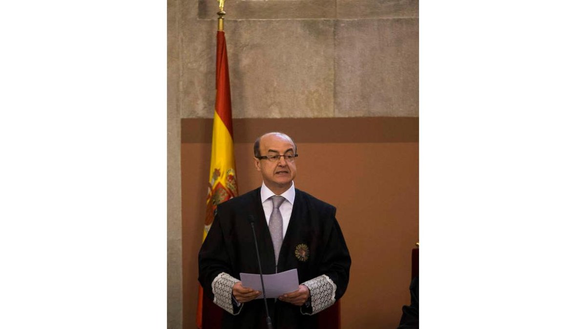El nuevo presidente del TSJC, Jesús María Barrientos. a. garcía