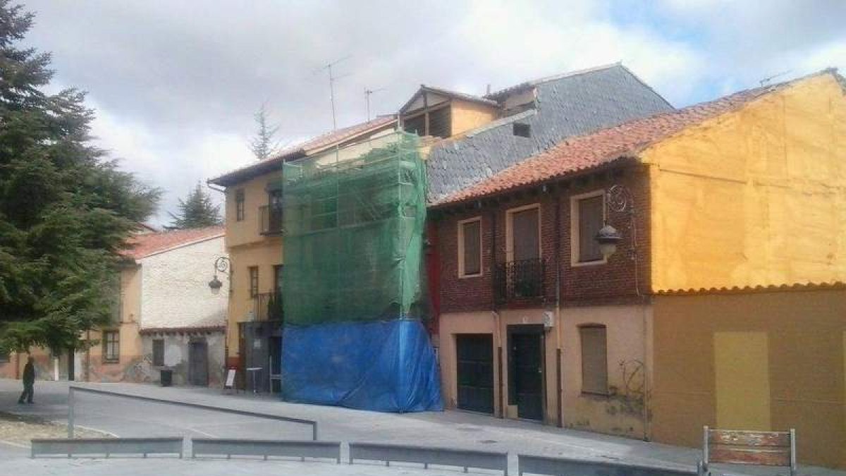 La casa de González de Lama en la zona de la Catedral