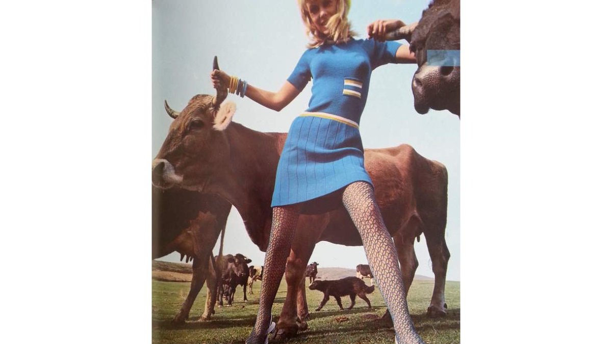 Una de las fotografías que más sudor costó a Forcano y sobre todo a la modelo