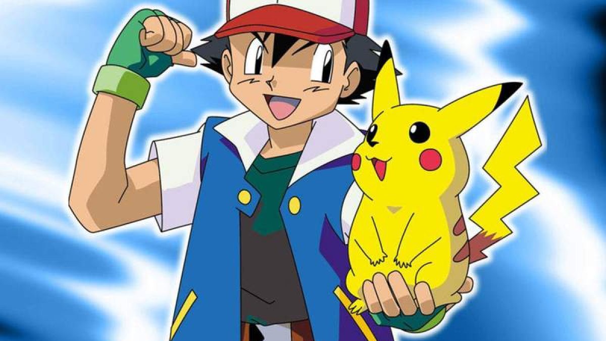 Pikachu, la figura más emblemática de la serie, acompañada por su inseparable Ash Ketchum