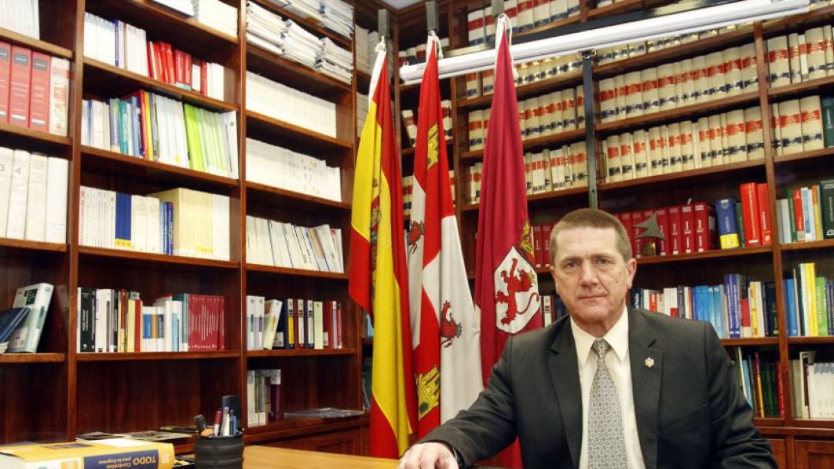 José Ismael Barroso es el presidente del Colegio de Graduados Sociales de León.