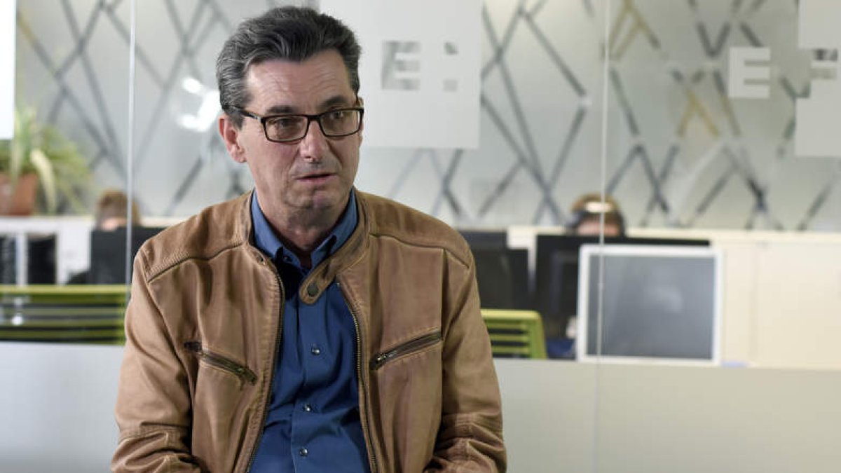 El secretario general del PCE, José Luis Centella. CÉSAR CABRERA