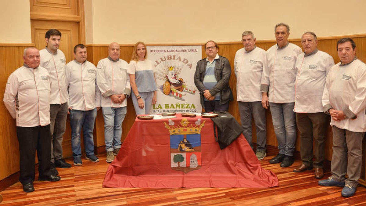 Un momento de la presentación del evento, ayer, en La Bañeza. DANIEL PISABARRO
