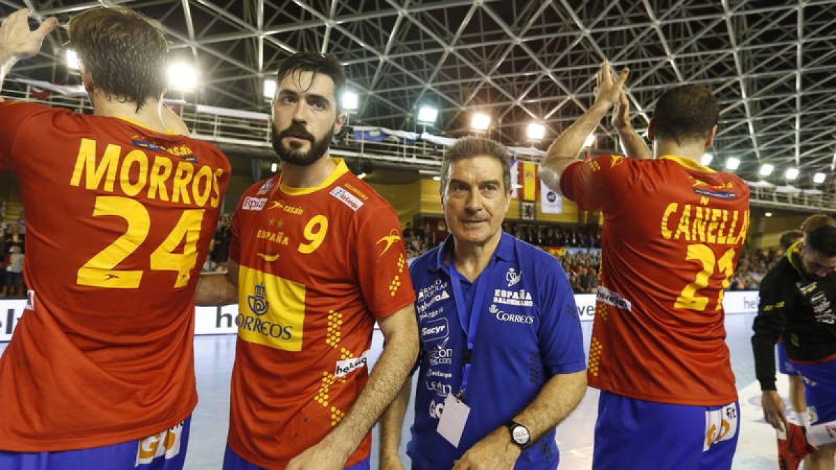 En mayo, la selección española a las órdenes de Manolo Cadenas, llenó el Palacio en su partido contra Alemania para el Europeo.