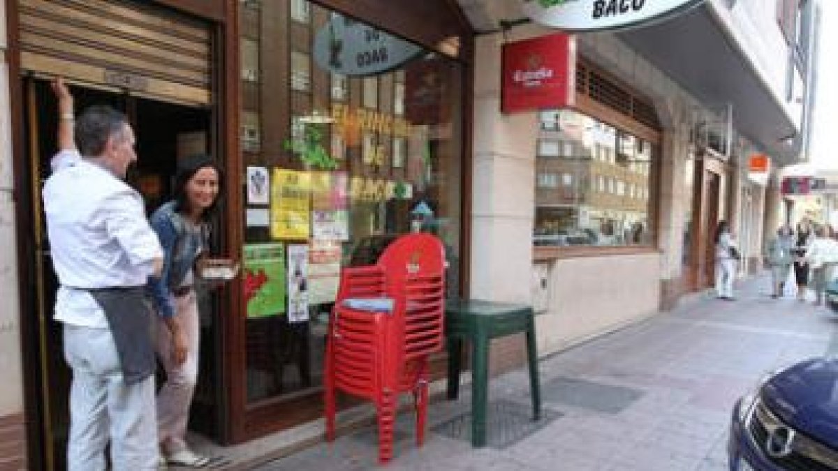 Los hosteleros de la Chantría se vieron afectados.