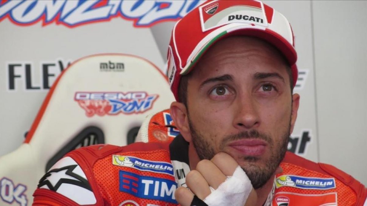 El piloto italiano Andrea Dovizioso antes del GP de Austria.