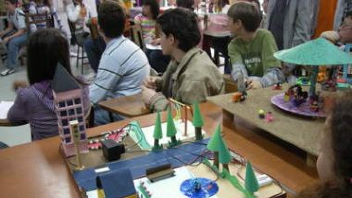 Uno de los inventos presentados por los estudiantes