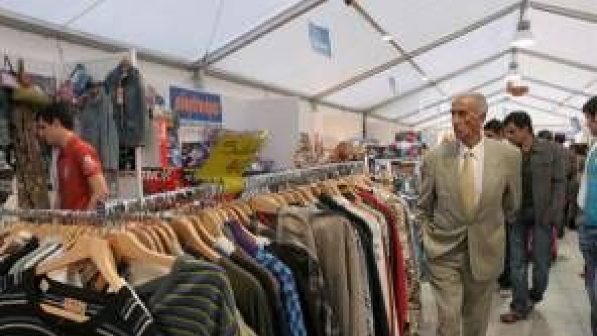 Imagen de la pasada feria del destockaje en Fernando Miranda
