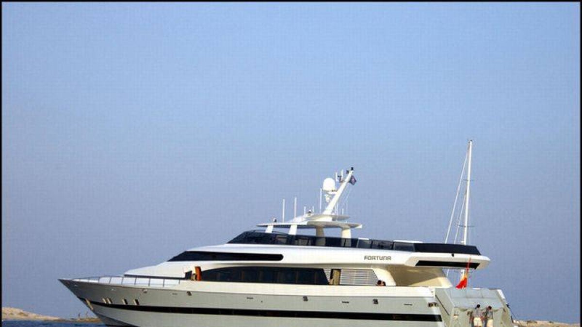El yate Fortuna.