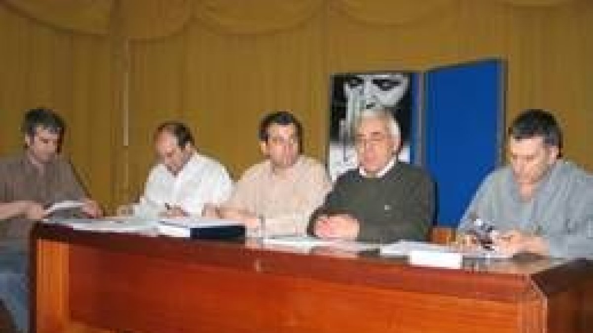 Algunos de los miembros de la directiva del GAL de Riaño