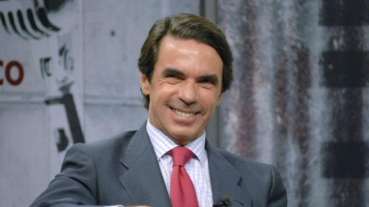 El expresidente José María Aznar.