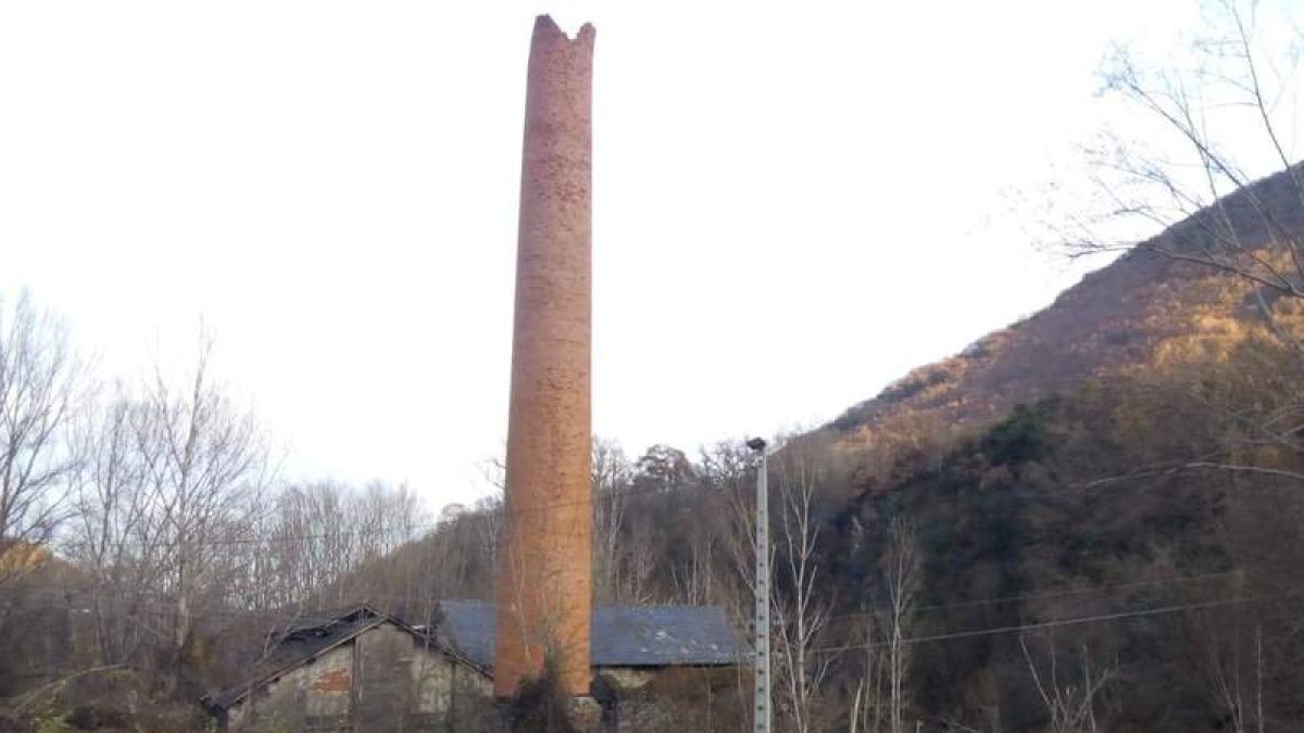Imagen de la antigua central térmica de la MSP. ARAUJO
