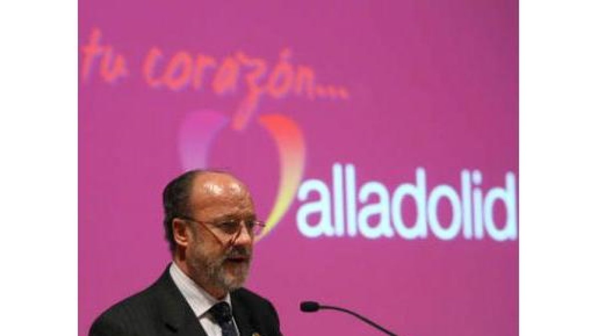 León de la Riva, alcalde de Valladolid, en foto de archivo.