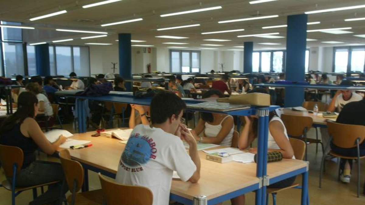 Muchos estudiantes universitarios preparan estos días los exámenes de septiembre. NORBERTO