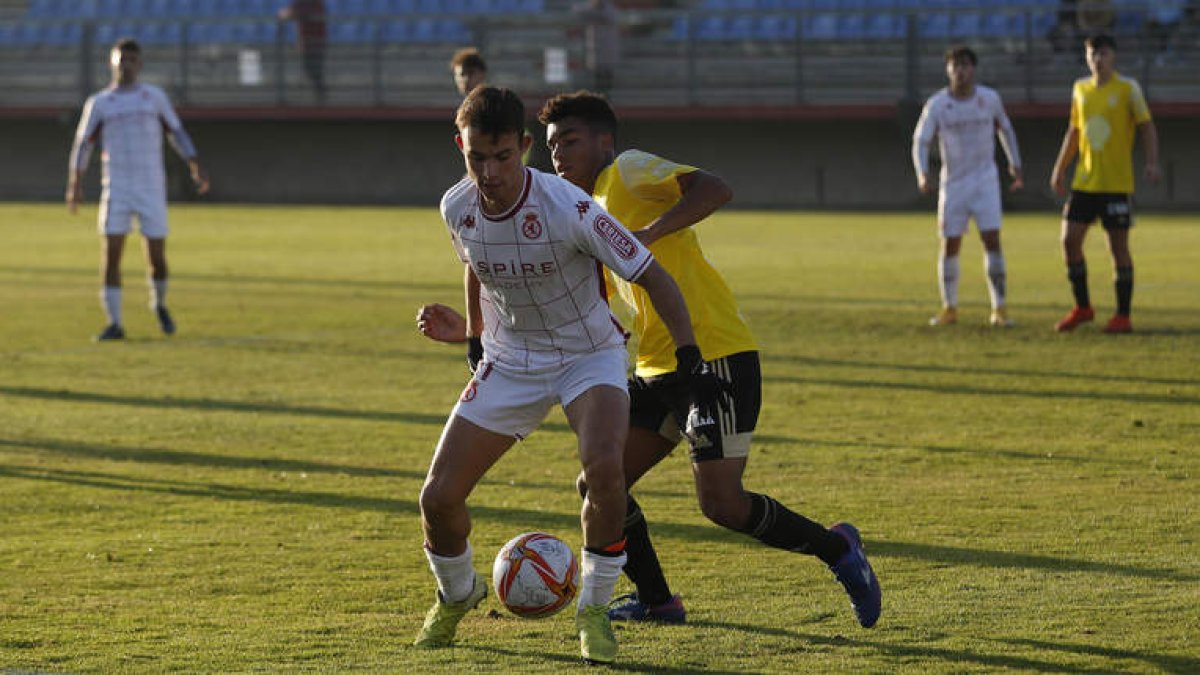 El equipo leonés volvió a ganar tres jornadas después. FERNANDO OTERO