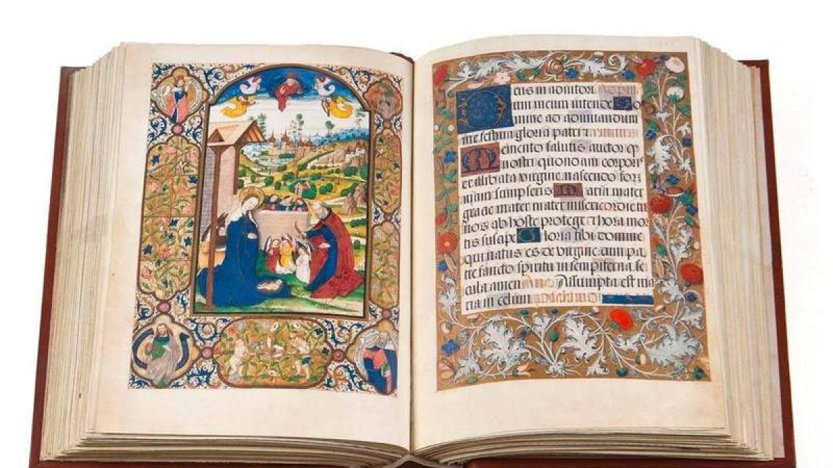 Los libros de horas medievales sólo estaban al alcance de unos pocos. DL