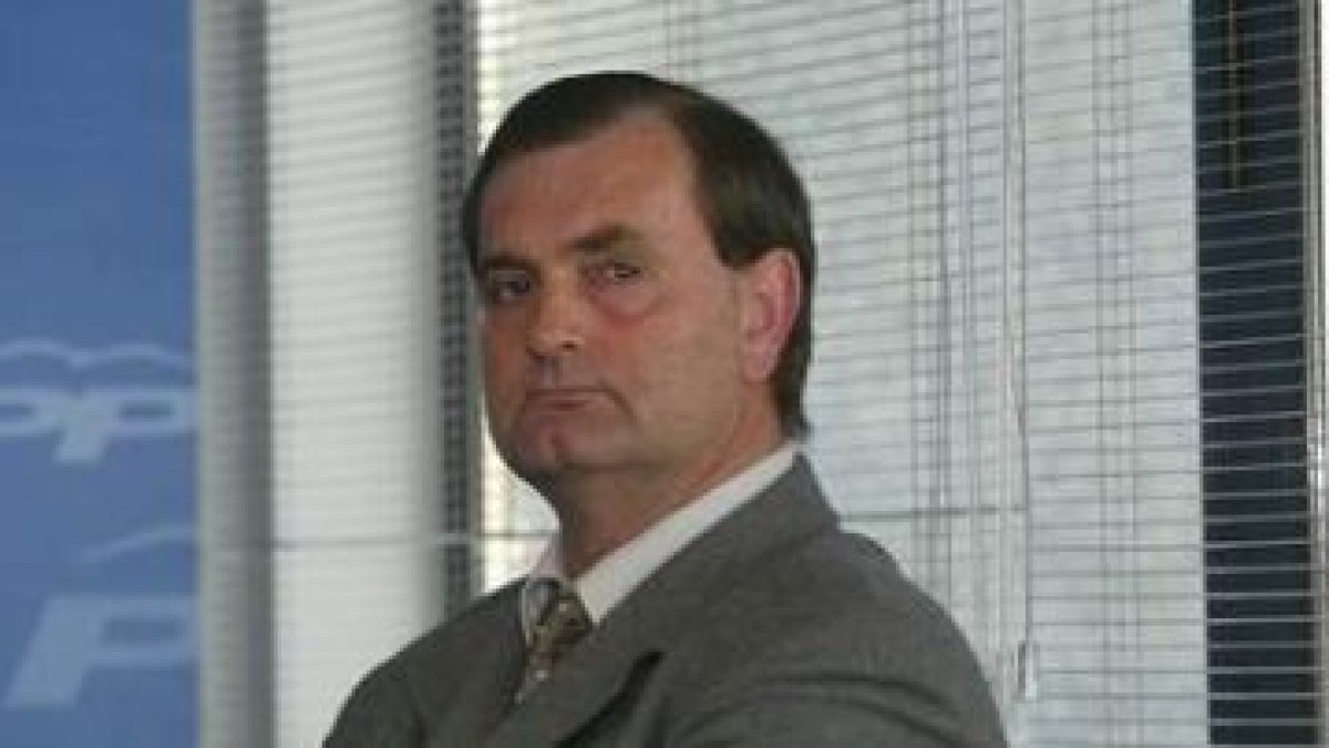 El alcalde de Congosto y también diputado provincial, José Antonio Velasco.