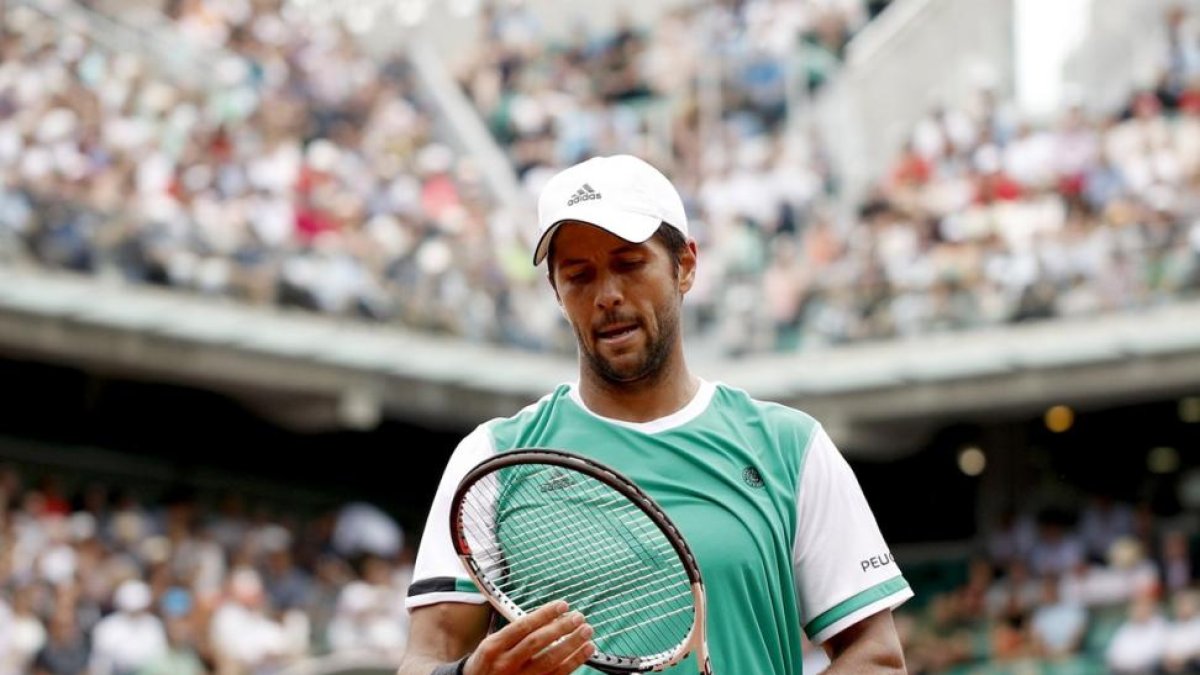 Fernando Verdasco, en París.