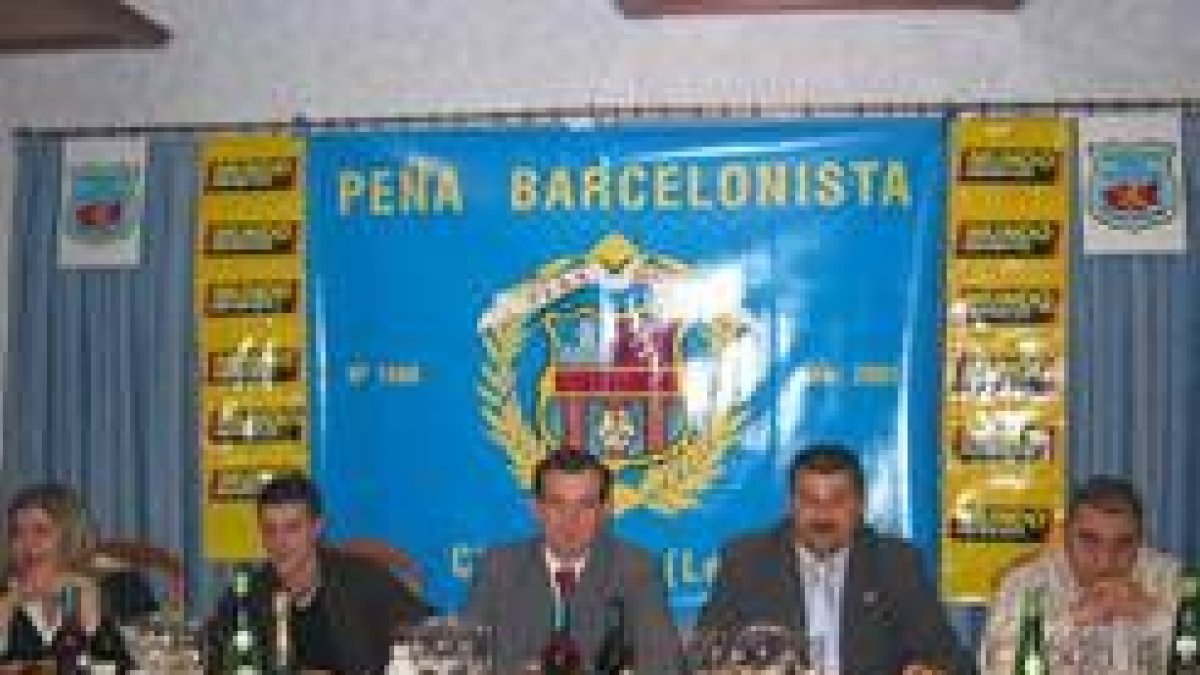 La Peña Barcelonista de Cistierna ya tiene tres años de existencia. Y los que quedan