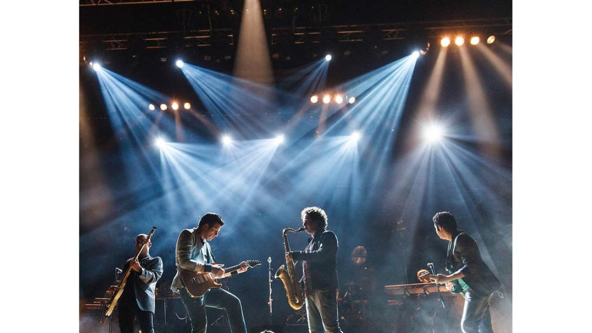 Imagen de una de las actuaciones de la banda. DL
