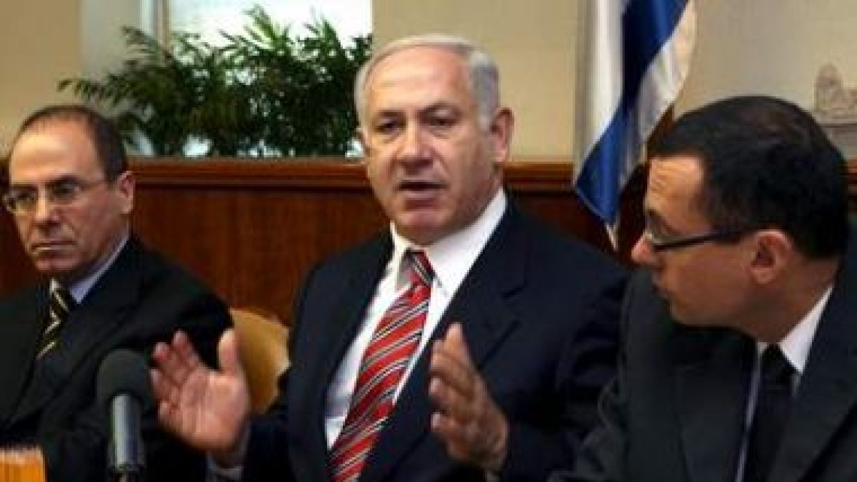 El presidente israelí, Benjamin Netanyahu, en una imagen de archivo .