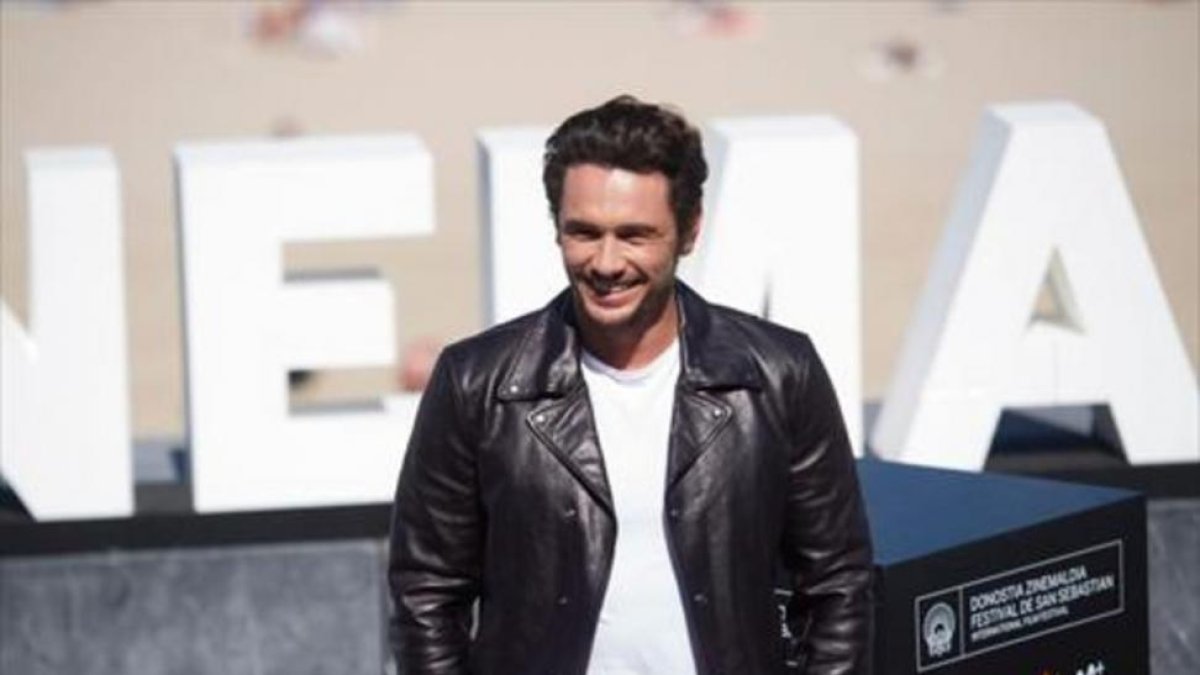 James Franco posa en el Festival de Cine de San Sebastián, el pasado septiembre.