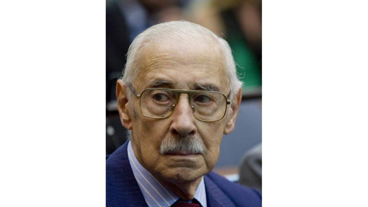Videla, en el juicio en los tribunales de Buenos Aires.