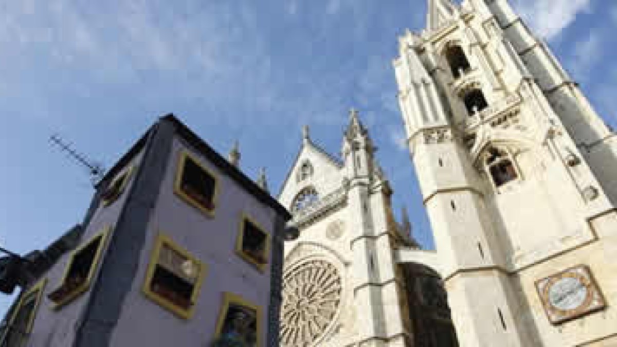 La Catedral de León, el símbolo de la ciudad.