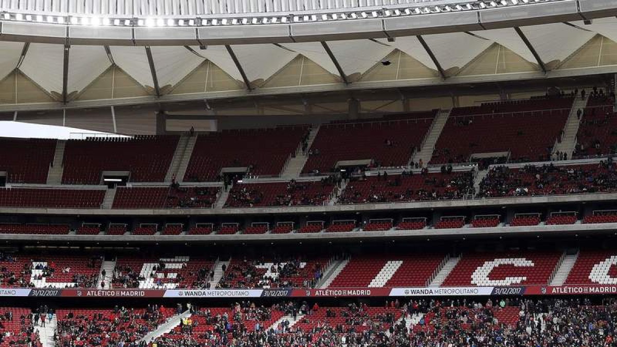 Los hechos ocurrieron poco antes de que arrancara el partido de Copa en el Wanda. BALLESTEROS