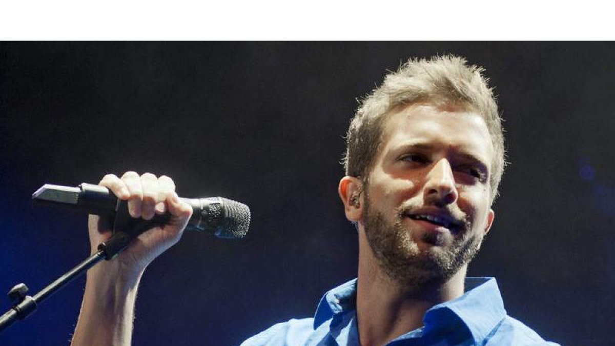 Imagen de uno del conciertos de la gira del cantante malagueño Pablo Alborán.