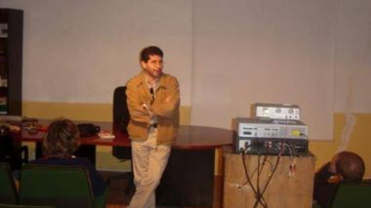 Varela, del Teatro Bergidum, en la pasada edición de la Semana