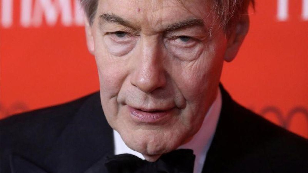 El periodista y presentador de televisión Charlie Rose.