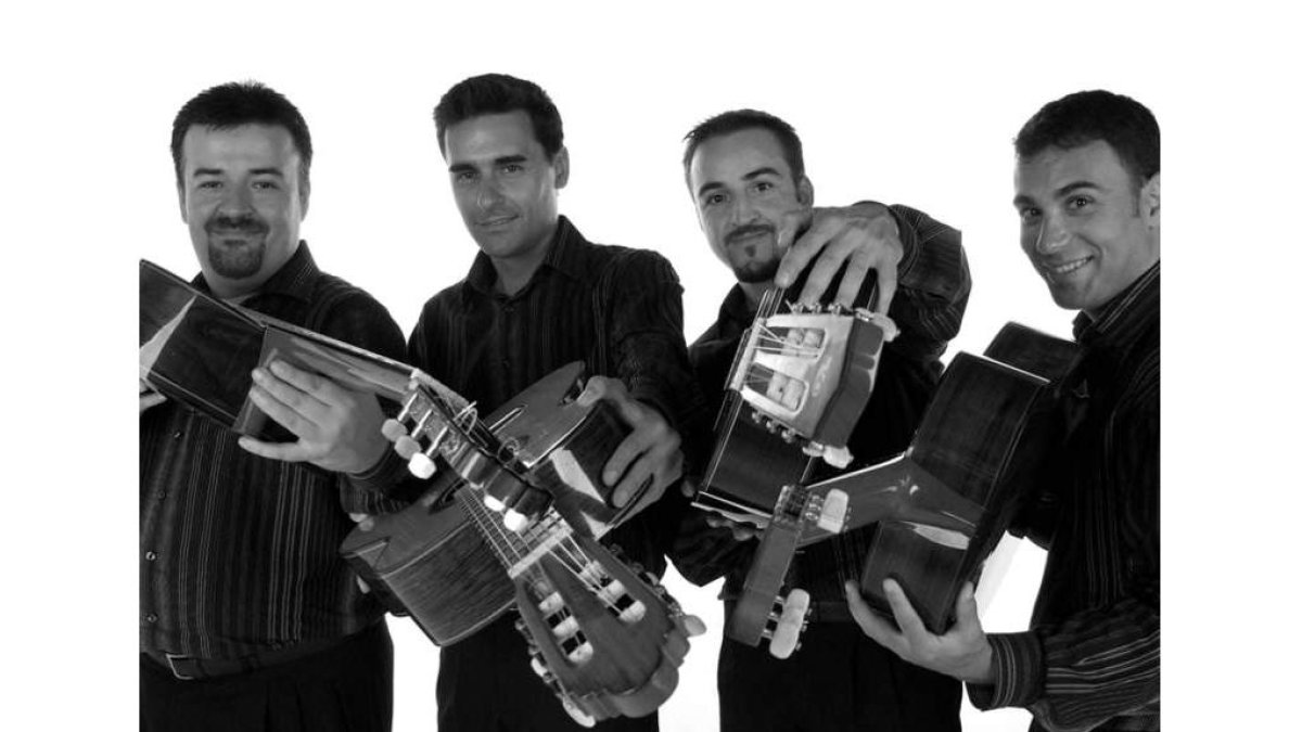 Los integrantes del cuarteto Terpsícore.