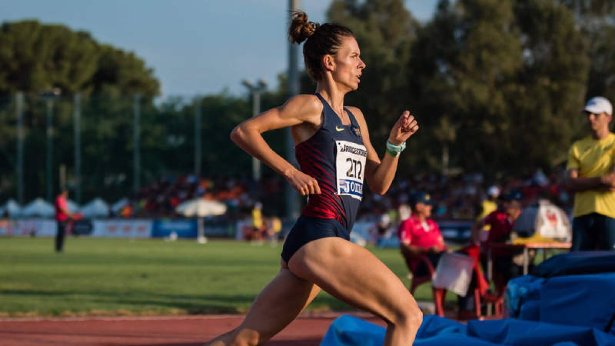Blanca Fernández lució su clase en Castellón. SPORTMEDIA