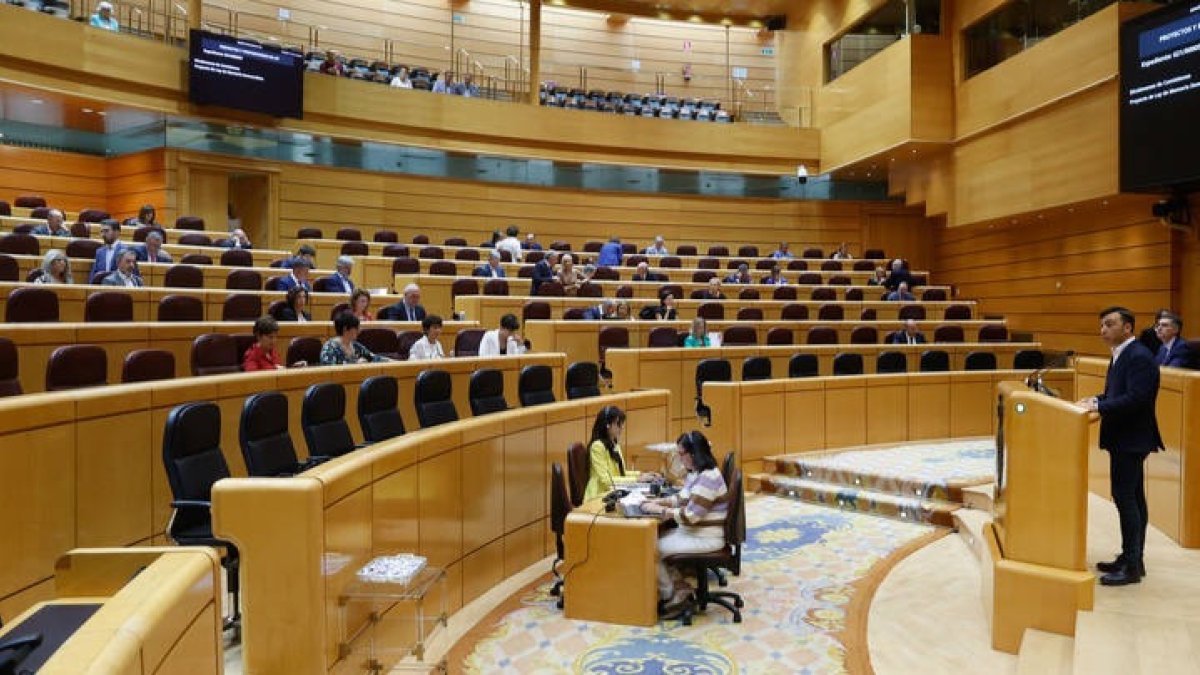 El Senado ha tramitado la nueva Ley de Memoria Histórica. JUAN CARLOS HIDALGO