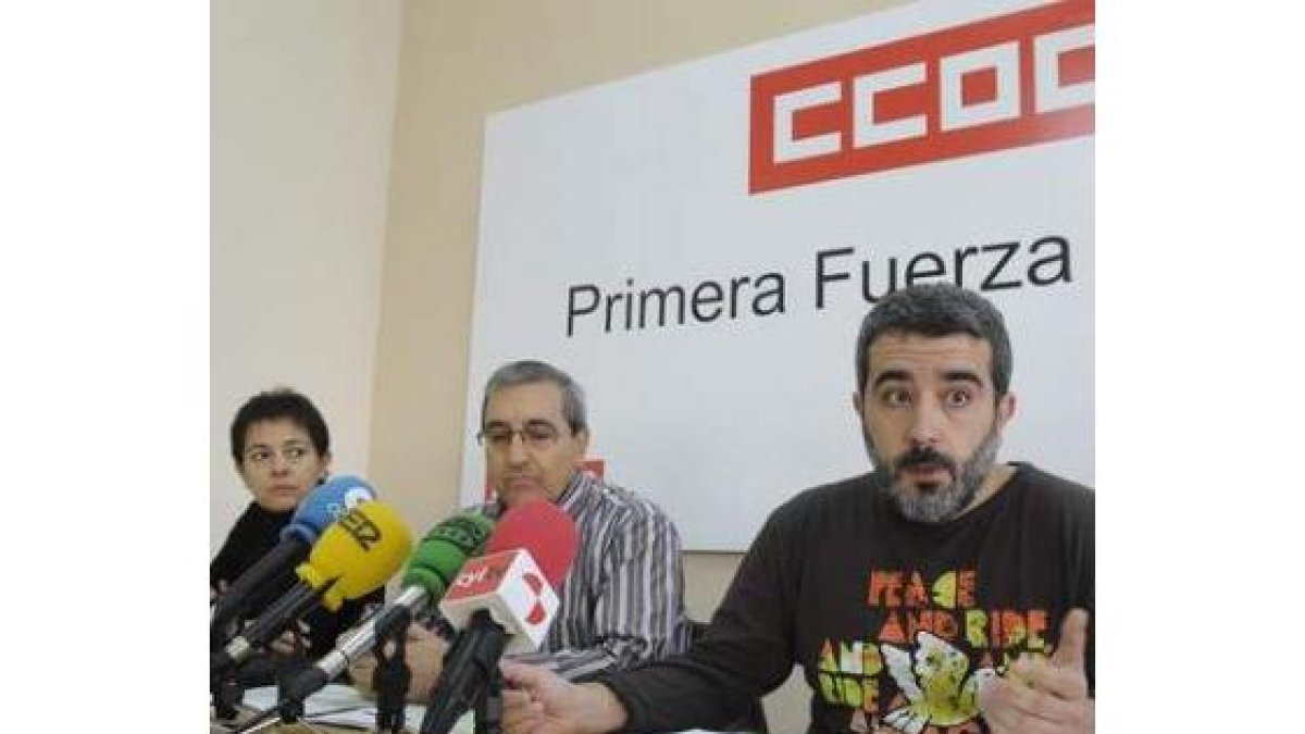 García del Río, en el centro, capitalizó la convocatoria.